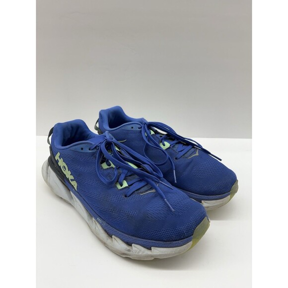 Hoka One One Elevon 2 Athletic Shoes Mens size 10 Blue Lace Up 1106477-DBGF - Picture 1 of 16
